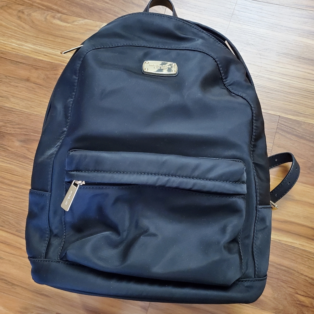 Mk backpack in coated black